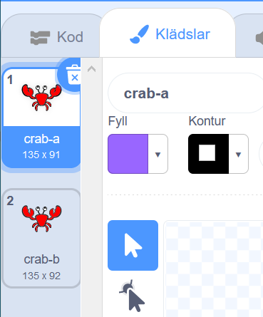 Scratch - Klädslar krabba